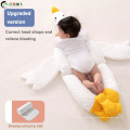 Super Soft Cartoon plush white goose sleeping pillow